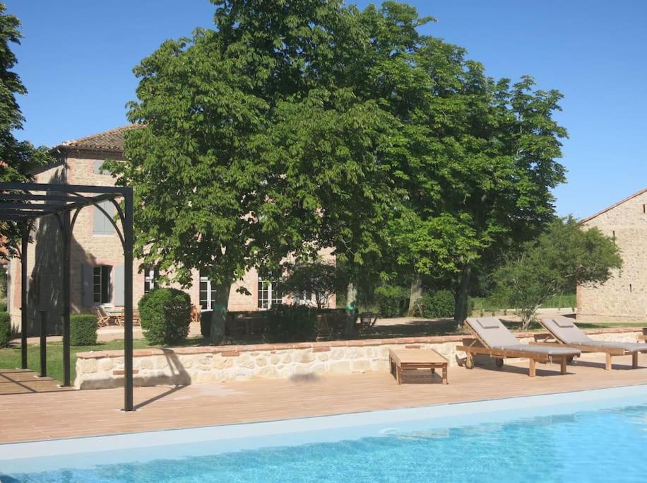 Bastide Des Tourelles Pour 20 Pers. Piscine & Spa Marzens エクステリア 写真